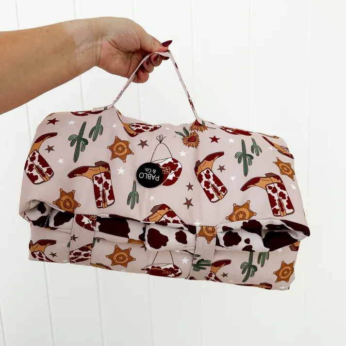 PABLO &amp; CO - Howdy / Rodeo Deluxe Travel Mat