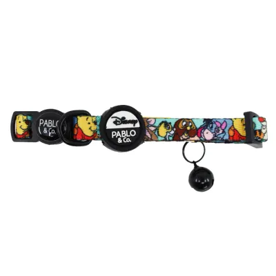 PABLO &amp; CO - Winnie The Pooh &amp; Forest Friends Breakaway Cat Collar