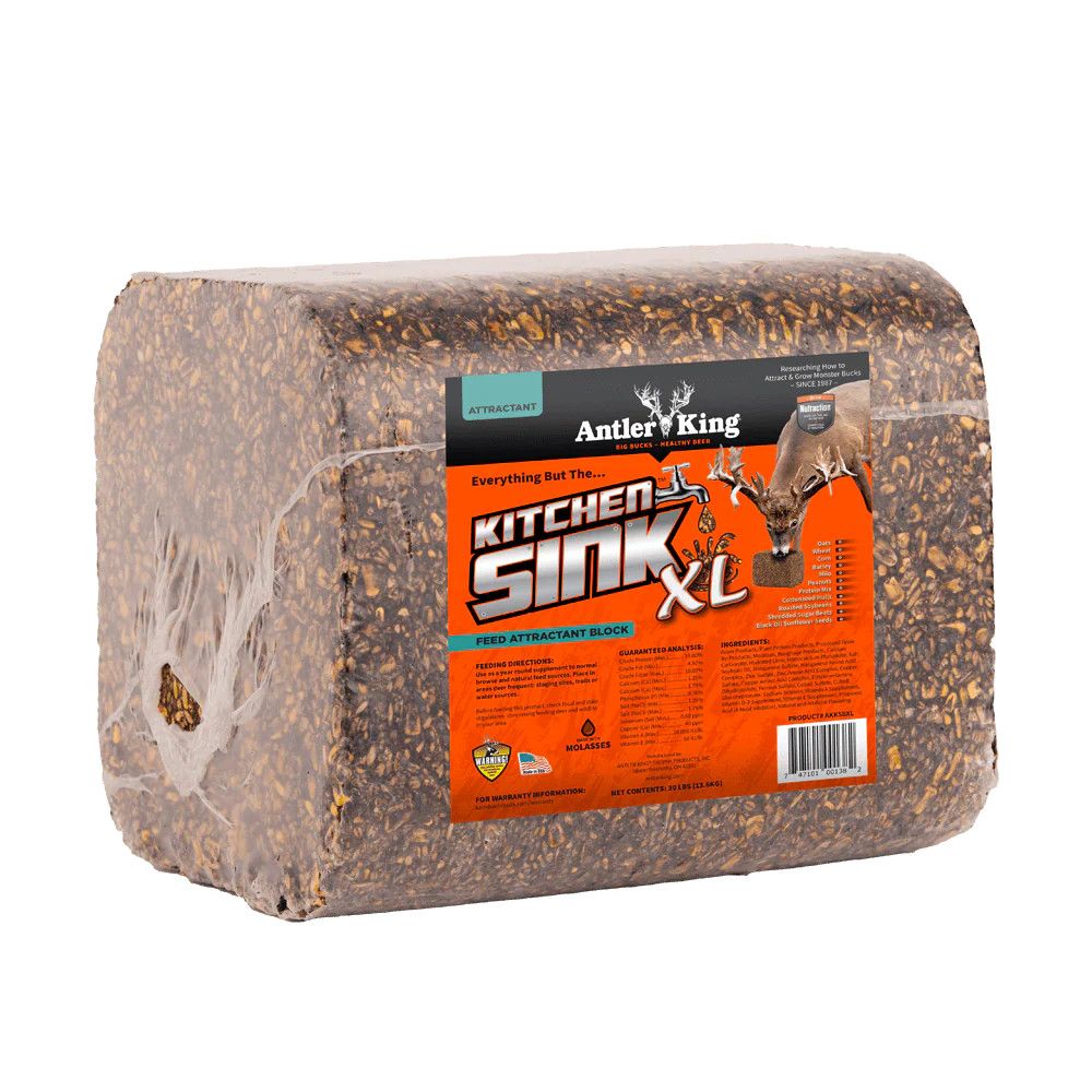 ANTLER KING - The Kitchen Sink XL Block, Net Contents: 30lb