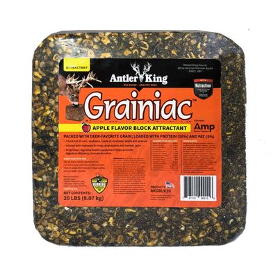 ANTLER KING - Grainiac Apple Flavor Block Attractant