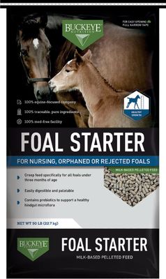BUCKEYE - Foal Starter Milk Based Pellet