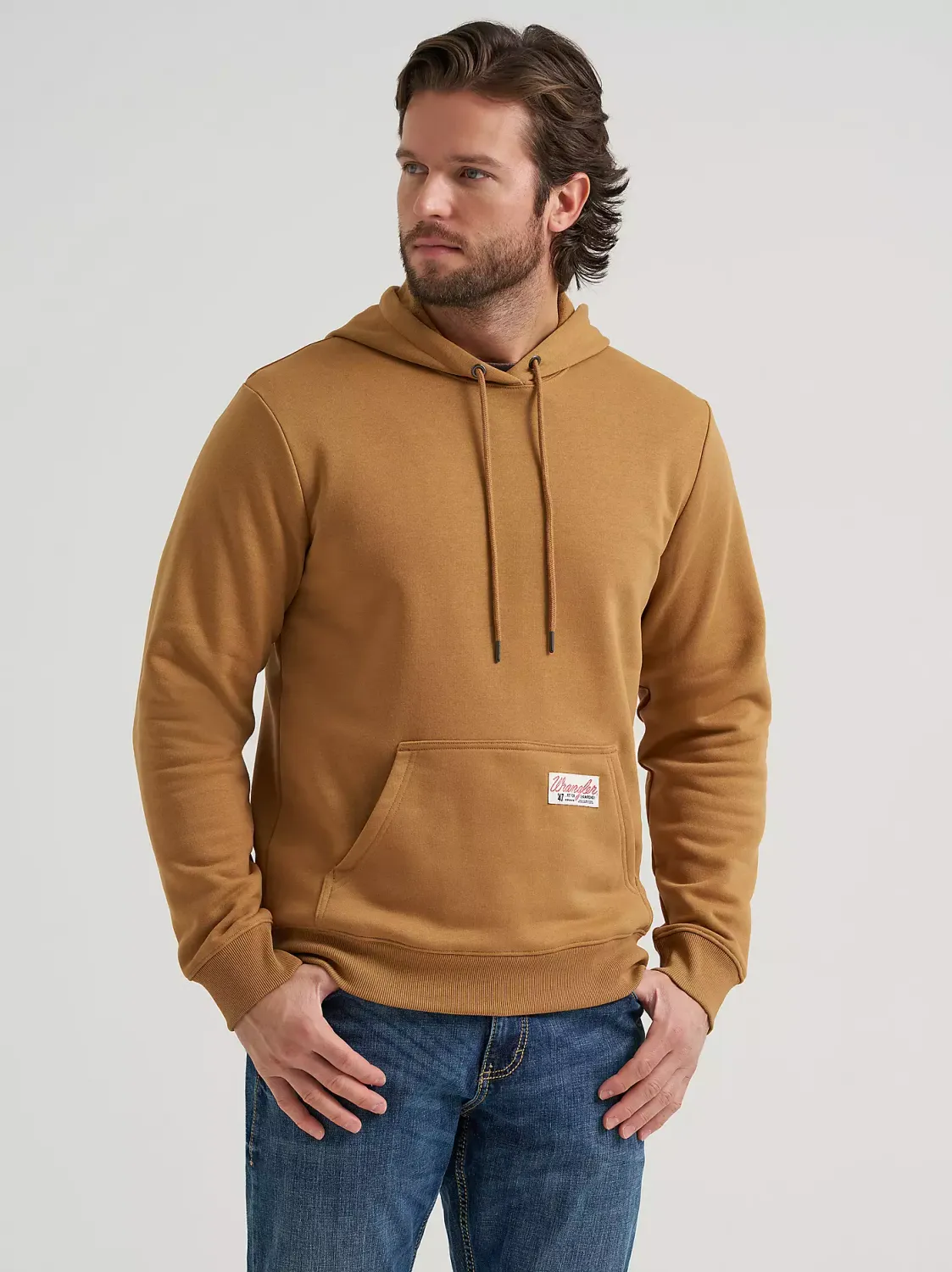 WRANGLER - Fit For Champions Tobacco Pullover Hoodie