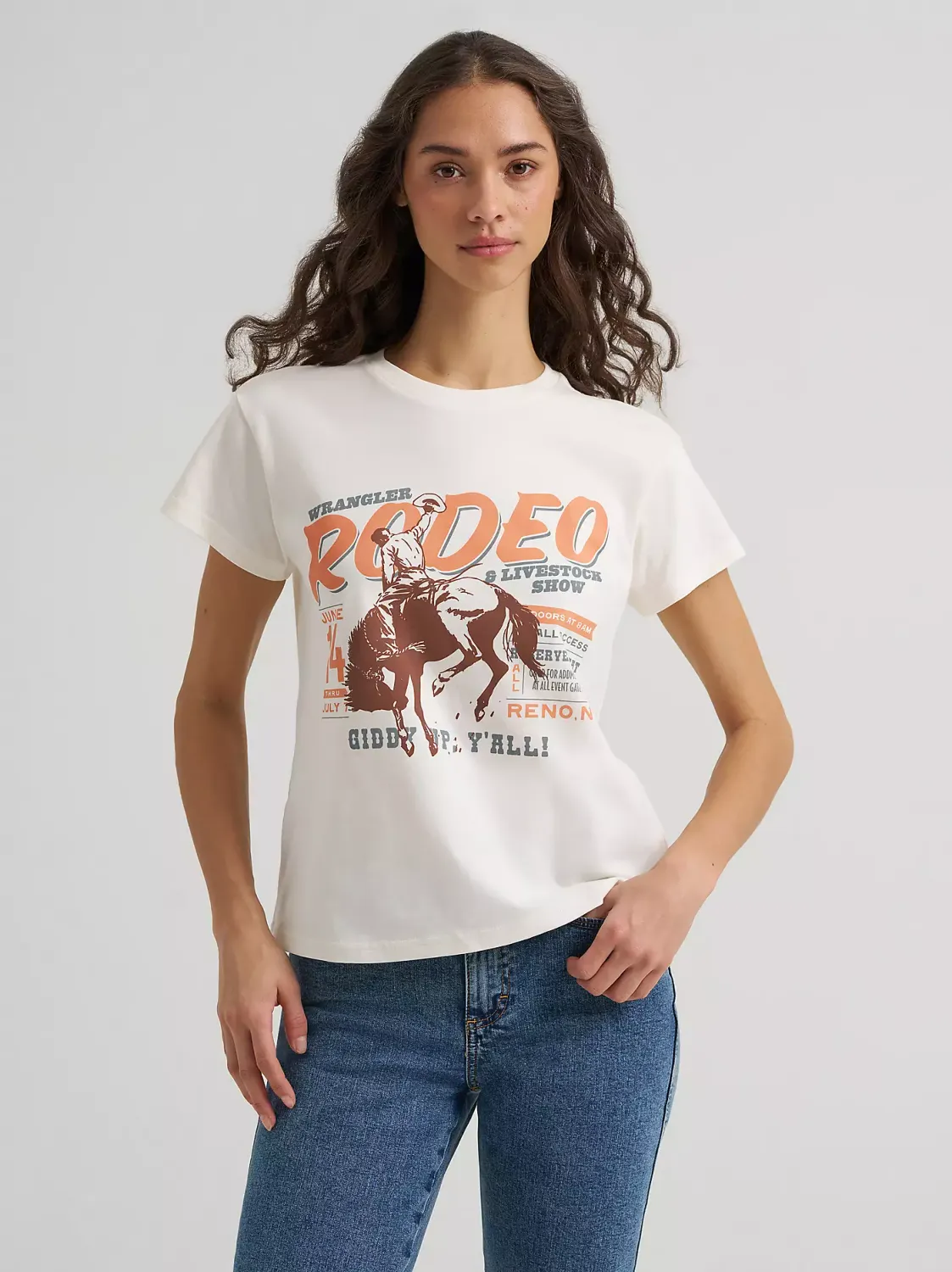 WRANGLER - Giddy Up Retro Reg Fit Graphic Tee