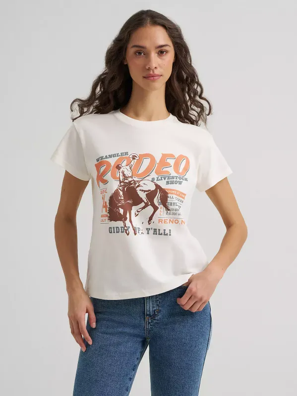 WRANGLER - Giddy Up Retro Reg Fit Graphic Tee