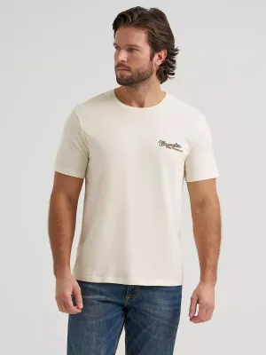 WRANGLER - Steer Wrestling Graphic T-Shirt WRANGLER - Steer Wrestling Graphic T-Shirt