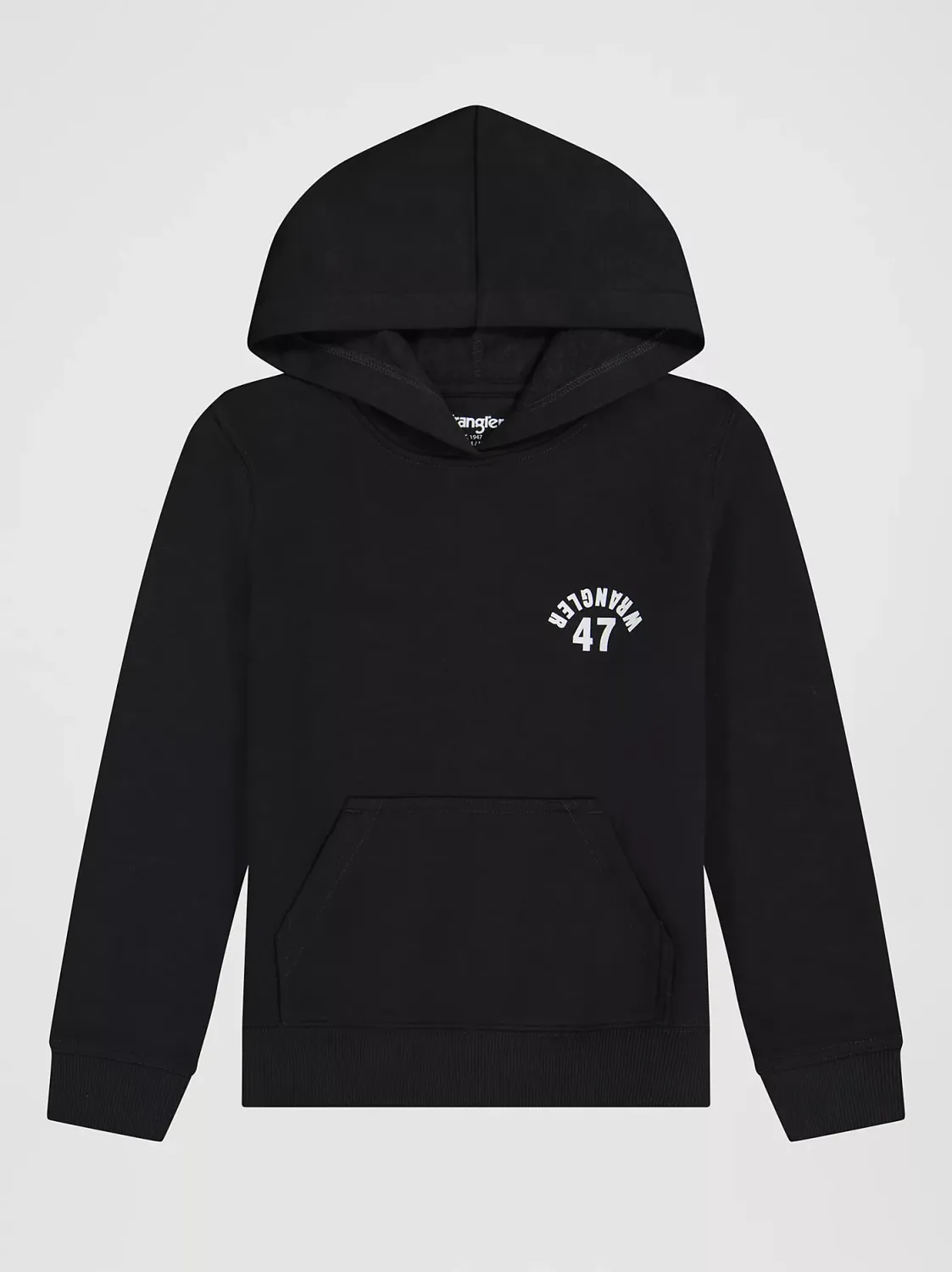 WRANGLER - Boy's 47 Logo Pullover Phantom Hoodie