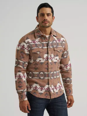 WRANGLER - Retro Premium Western Snap Jacquard Shirt