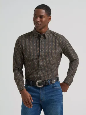 WRANGLER - Cody Johnson Performance Button Down Hickory Shirt