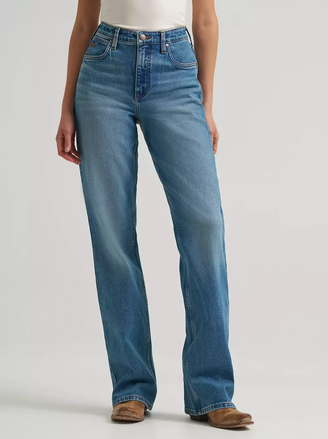 WRANGLER - High Rise Skylar Relaxed BootCut Riding Jean