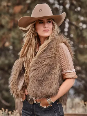 WRANGLER - Lainey Wilson X Wrangler Faux Fur Vest