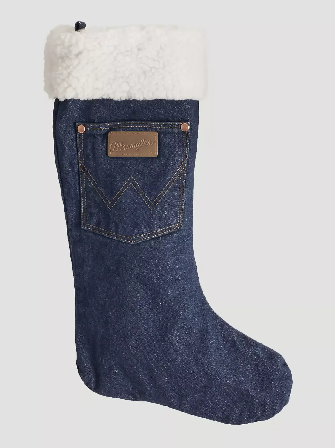 WRANGLER - Denim Christmas Stocking