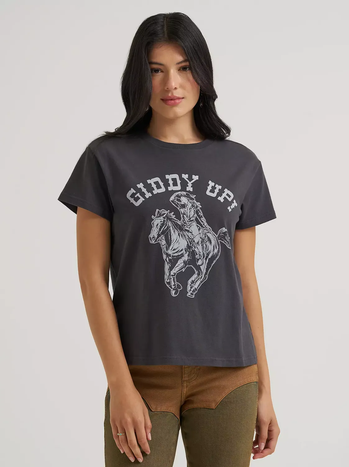 WRANGLER - Lainey Wilson X Wrangler Retro Reg Giddy Up Tee