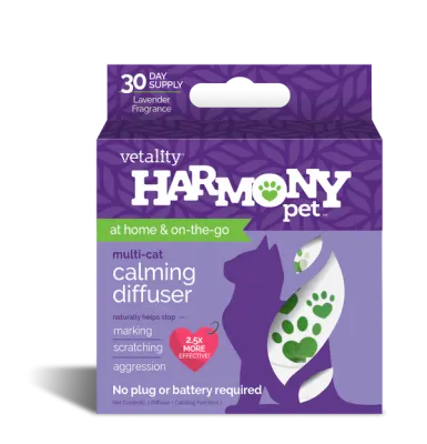 TEVRA BRANDS - Vetality Harmony Pet Calming Home Diffuser for Cats