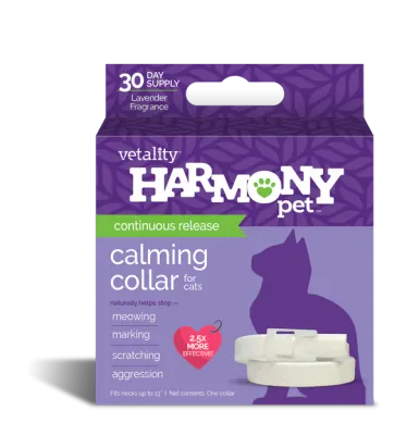 TEVRA BRANDS - Vetality Harmony Pet Calming Collar for Cats