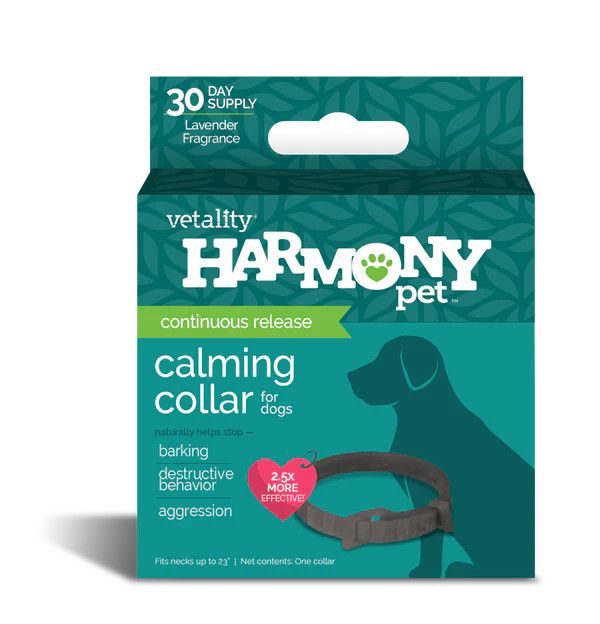 TEVRA BRANDS - Vetality Harmony Pet Calming Collar for Dogs, Size: One Size