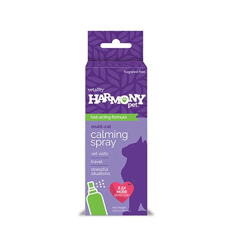 TEVRA BRANDS - Vetality Harmony Pet Calming Spray for Cats, Net Weight: 1.62 FL oz