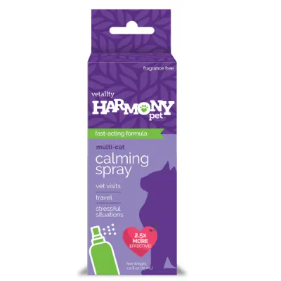 TEVRA BRANDS - Vetality Harmony Pet Calming Spray for Cats