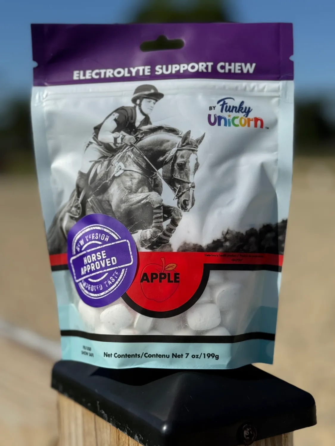 Funky Unicorn - Electrolyte Support Chews, Flavor: Pomme
