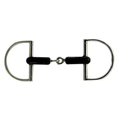 CORONET - Rubber Large Dee-Ring Snaffle