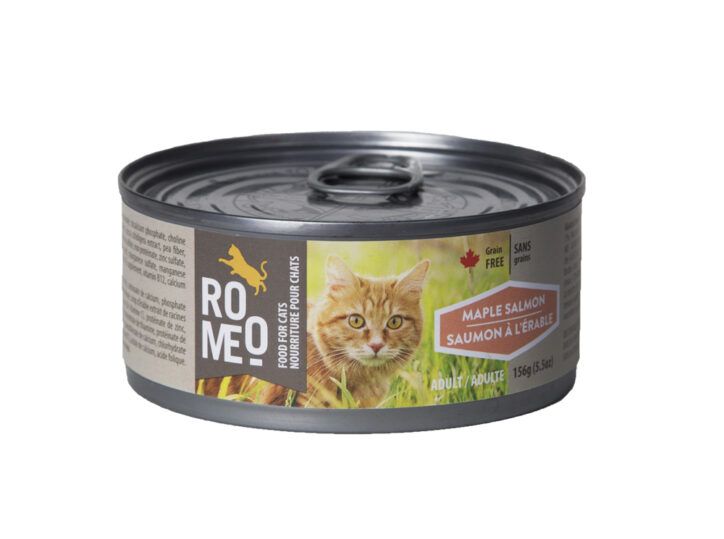 ROMEO - Maple Salmon Grain-Free Adult Cat Wet Food, Size: 5.5oz