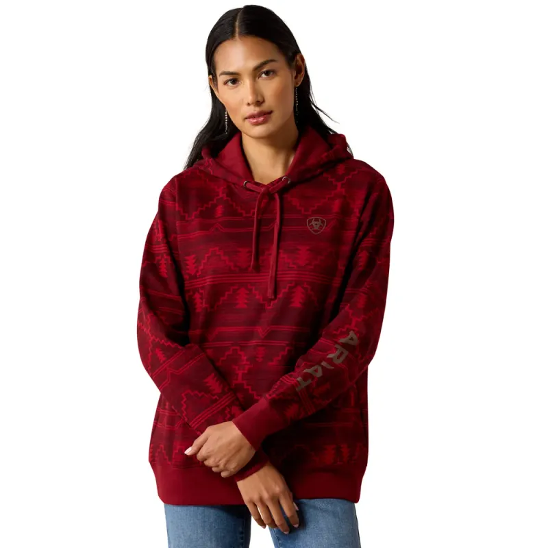 ARIAT - Logo 2.0 Printed Hoodie Rockwell Print