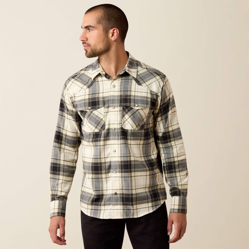 ARIAT - Retro Harmon Fitted Snap Shirt