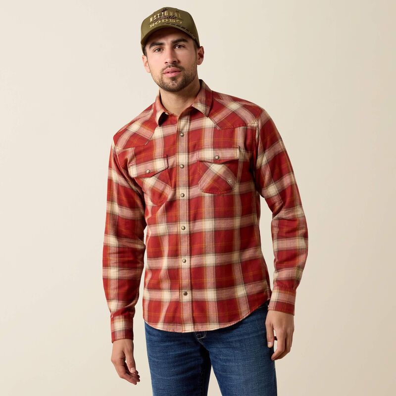 ARIAT - Retro Hatford Fitted Snap Shirt