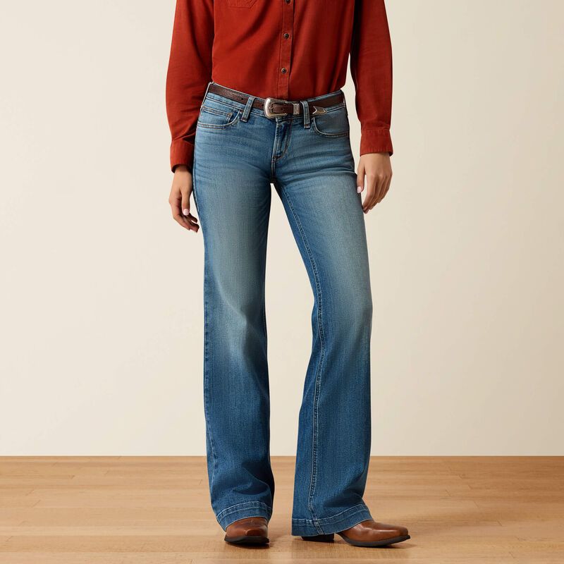 ARIAT - Albuquerque Mid Rise Fabiana Trouser Jeans