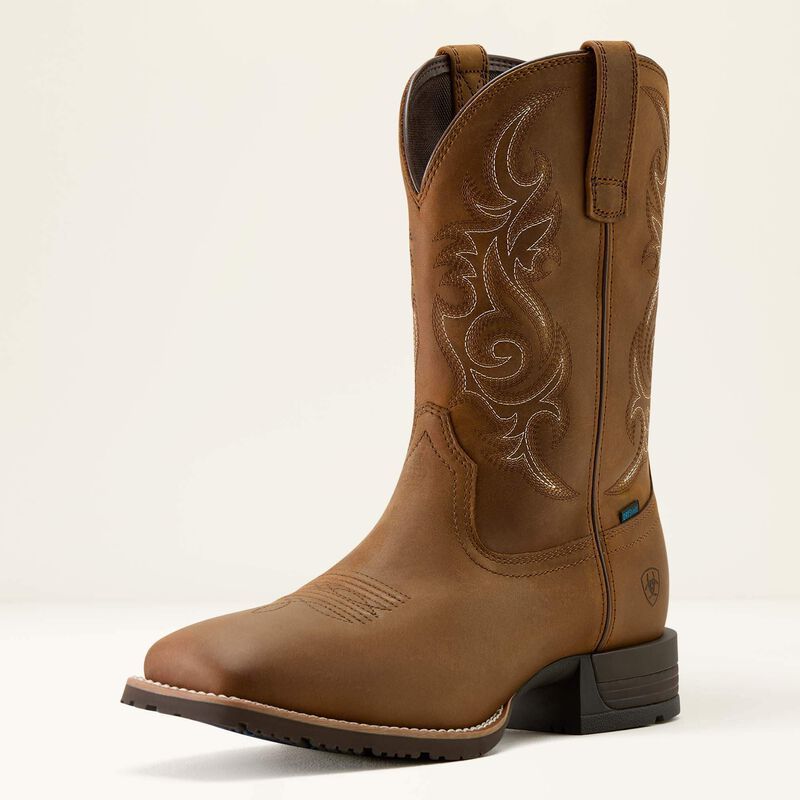 ARIAT - Hybrid Ranchway Waterproof Wide Square Toe Cowboy Boot