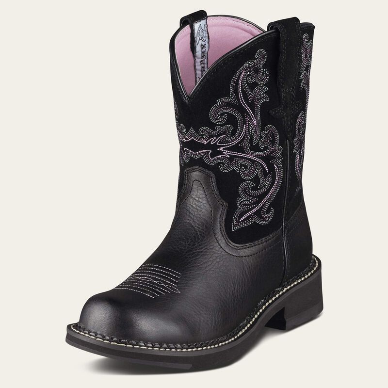 ARIAT - Black Deertan FatBaby II Western Boot