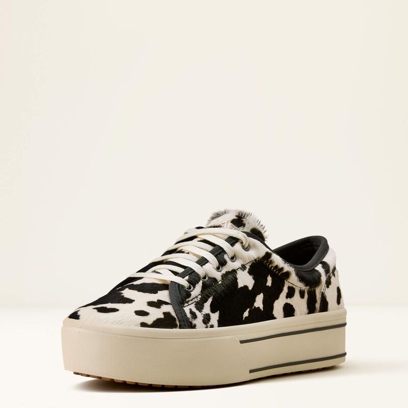 ARIAT - Black &amp; White Hair On Skylar Slip On Shoe