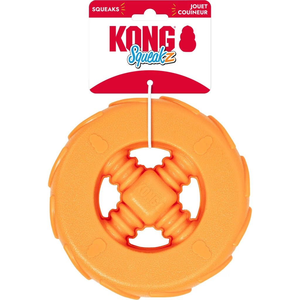 KONG - Squeakz Wheel, Size: Medium