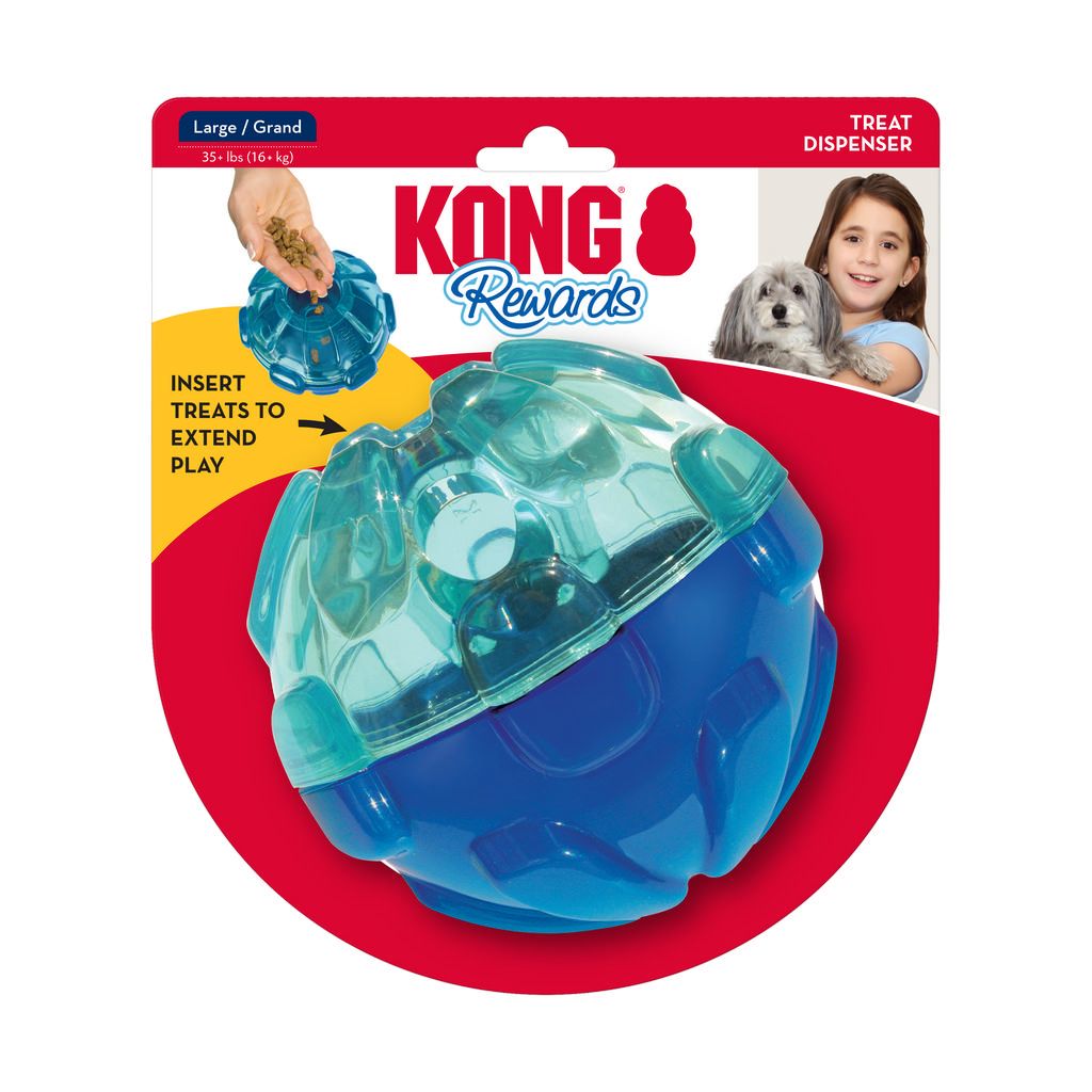 KONG - Rewards Ball for Extend Play, Size: Large