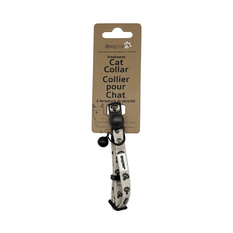 DEXYPAWS - Mushroom Breakaway Cat Collar