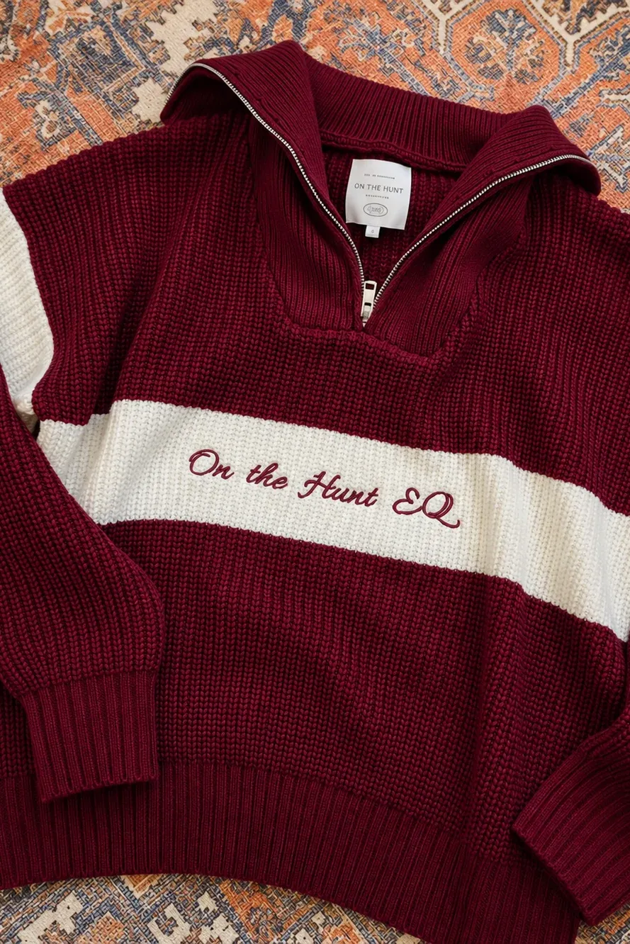 ON THE HUNT EQ - Legacy Knit Sweater