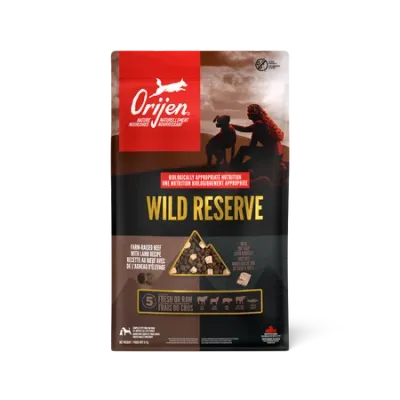 ORIJEN - Wild Reserve Farm-Raised Beef &amp; Lamb Recipe