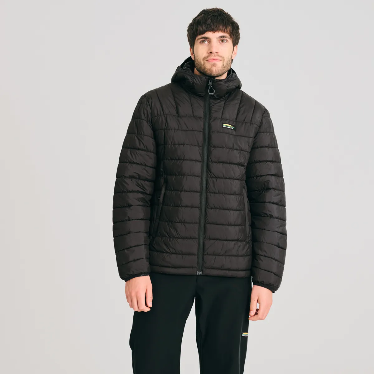 CHLOROPHYLLE - Lytton Mid-Season Insulated Jacket Noir