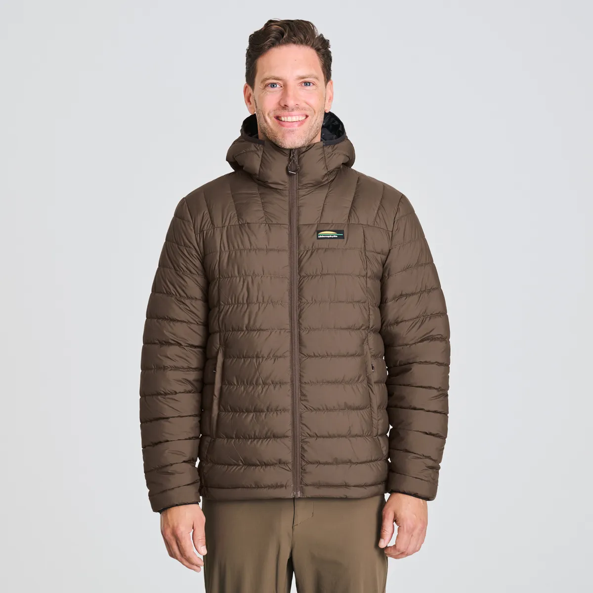 CHLOROPHYLLE - Lytton Mid-Season Insulated Jacket Burnt Wood
