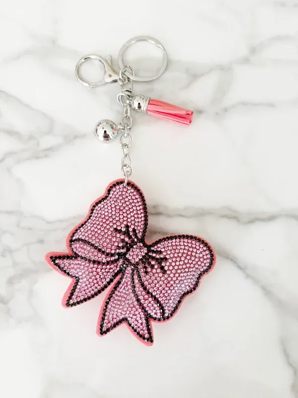 LUXY CHARMS - Bling Bow Keychain