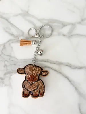 LUXY CHARMS - Dazzle Mini Highland Charm Keychain