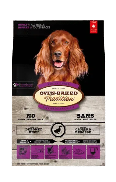 OVEN-BAKED TRADITION - Original Duck Recipe for All Breed Adult Dogs