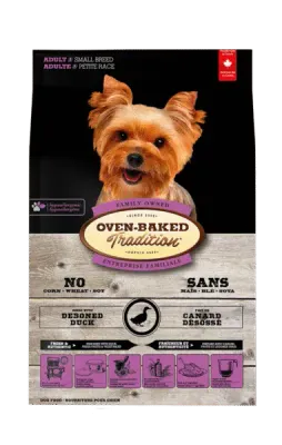 OVEN-BAKED TRADITION - Original Duck Recipe for Small Breed Adult Dog