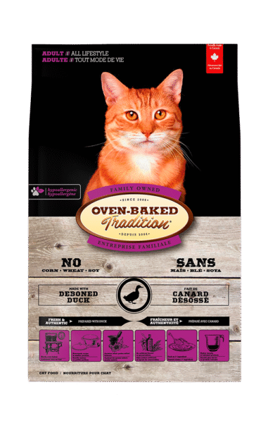 OVEN-BAKED TRADITION - Original Duck Recipe for Cats