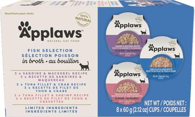 APPLAWS - MultiPack Fish Selection Natural Wet Cat Food