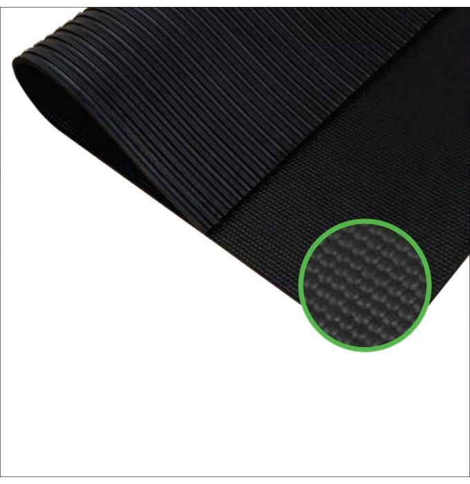 AVENORD - All Purpose 4' x 6' Rubber Mat, Thickness: 12mm (1/2'' Épaisseur)