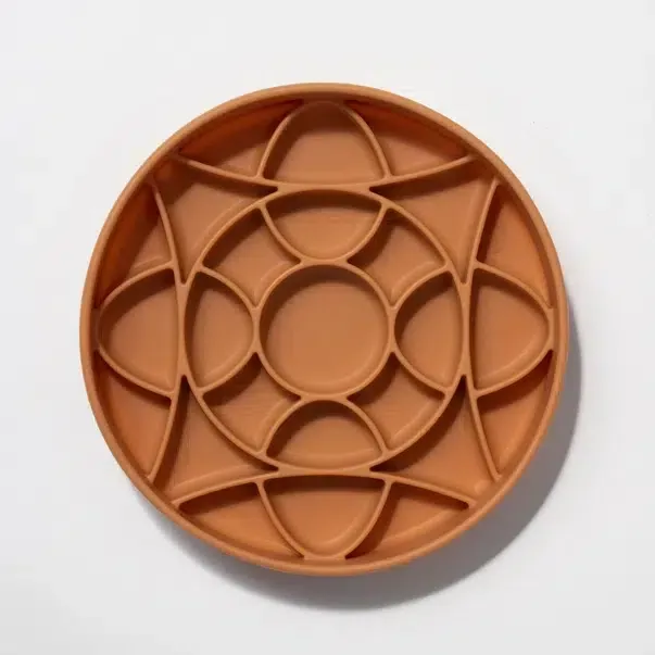 DOGGED - Circulo Slow Feeder Nutmeg Bowl