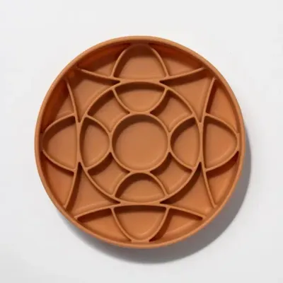 DOGGED - Circulo Slow Feeder Nutmeg Bowl