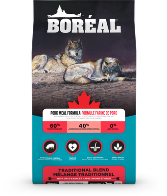 BORÉAL - Traditional Blend Pork Meal Formula with Oats &amp; Barley