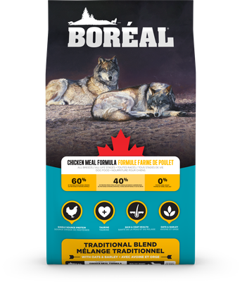BORÉAL - Traditional Blend Chicken Meal Formula with Oats &amp; Barley