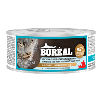 BORÉAL - Cobb Chicken, Canadian Duck &amp; Atlantic Salmon High Meat Complete Diet